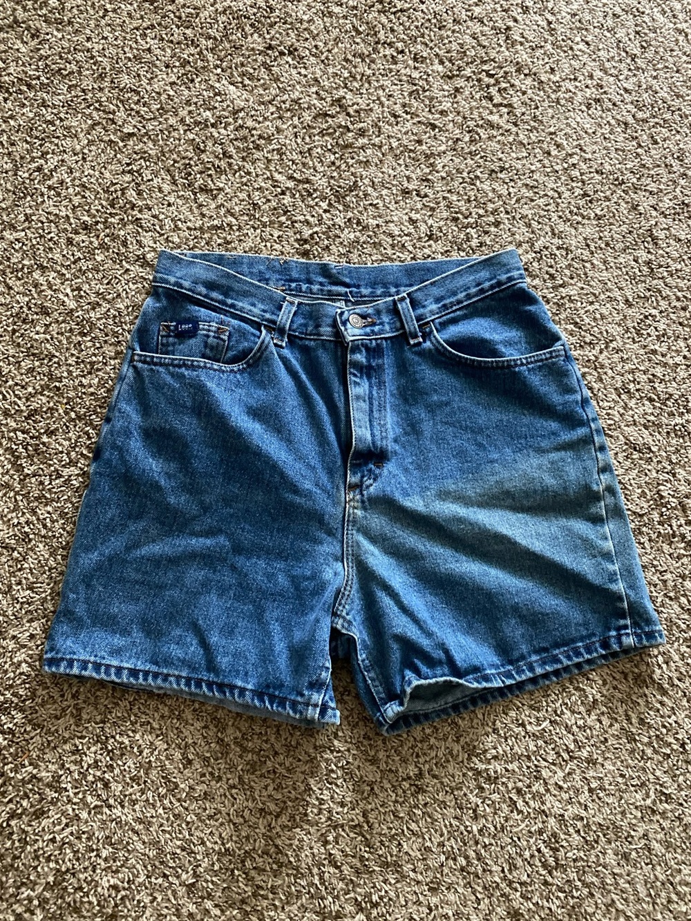 Lee baggy denim shorts